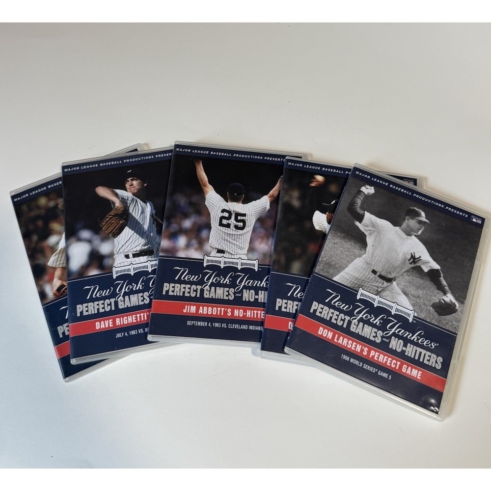 Perfect Games  No-Hitters: New York Yankees (DVD, 2009)